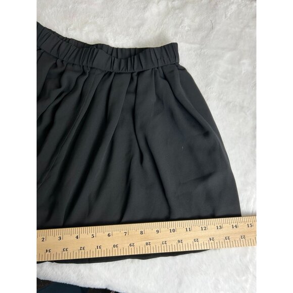 NWT Express Womens Black Pleated High-Waisted Shorts Size XS - Picture 7 of 9